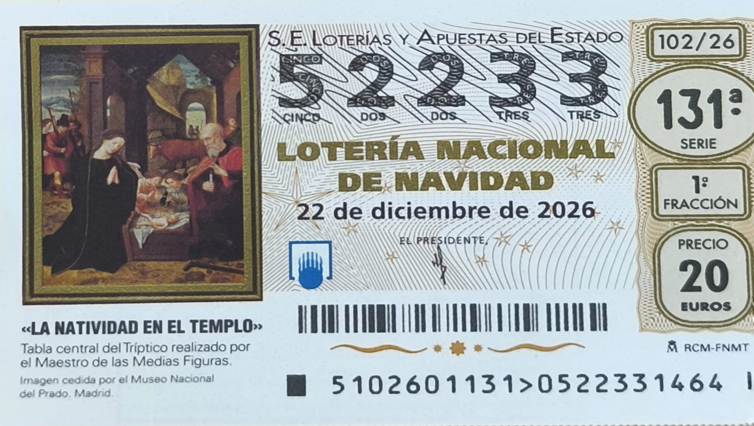 ¡Ya tenemos lotería!
